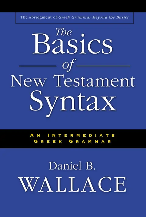 Cover of The Basics of New Testament Syntax