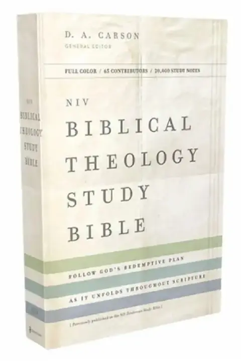 Cover of NIV, Biblical Theology Study Bible, Hardcover, Comfort Print