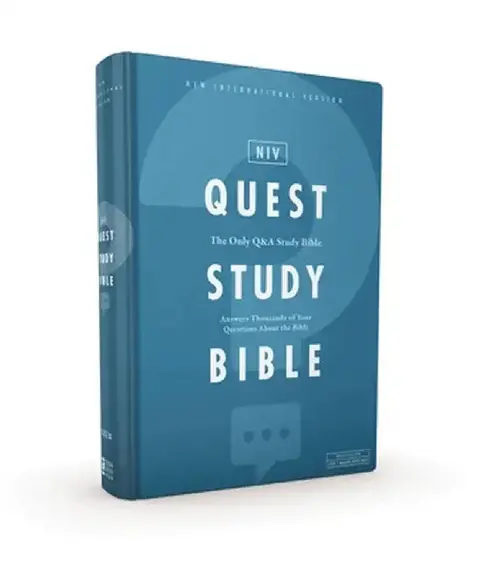Cover of Niv, Quest Study Bible, Hardcover, Comfort Print