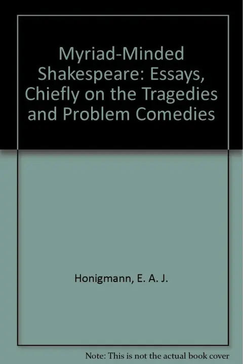 Cover of Myriad-Minded Shakespeare