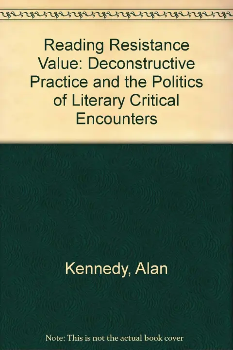 Cover of Reading Resistance Value