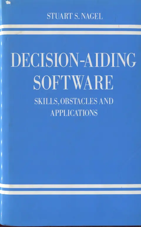 Cover of Decision-Aiding Software