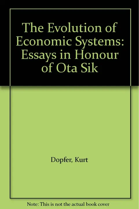 Cover of The Evolution of Economic Systems