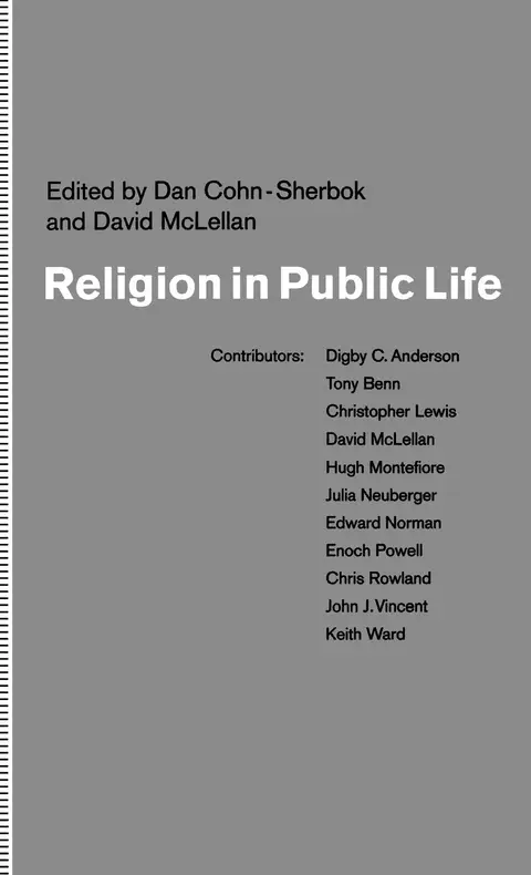 Cover of Religion in Public Life