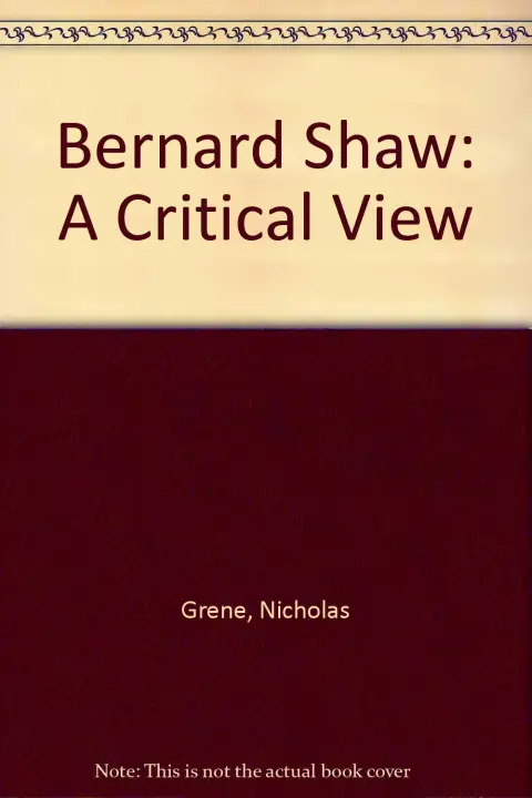 Cover of Bernard Shaw