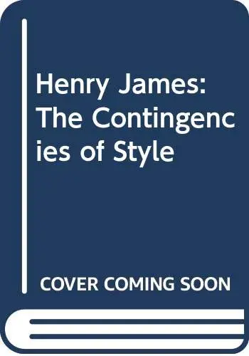 Cover of Henry James