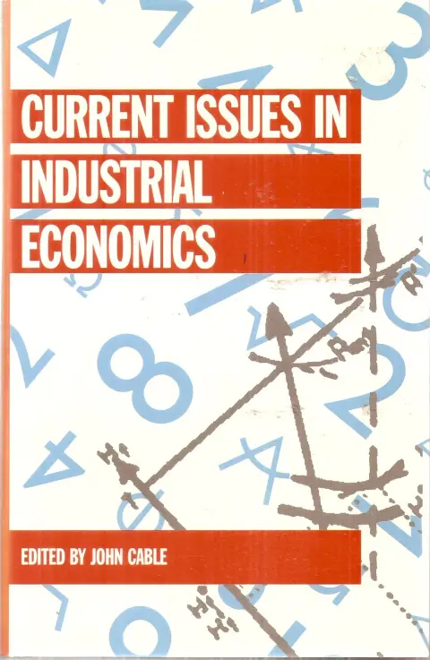 Cover of Current Issues in Industrial Economics