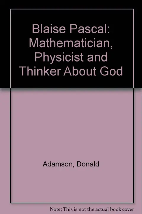 Cover of Blaise Pascal