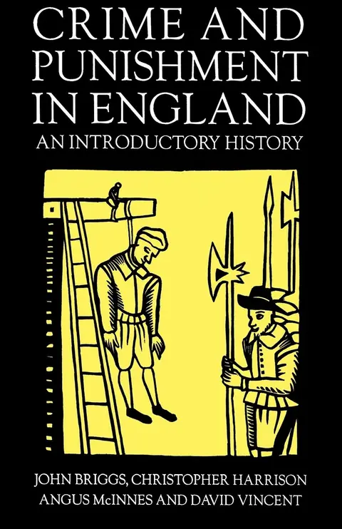 Cover of Crime and Punishment in England, 1100-1990