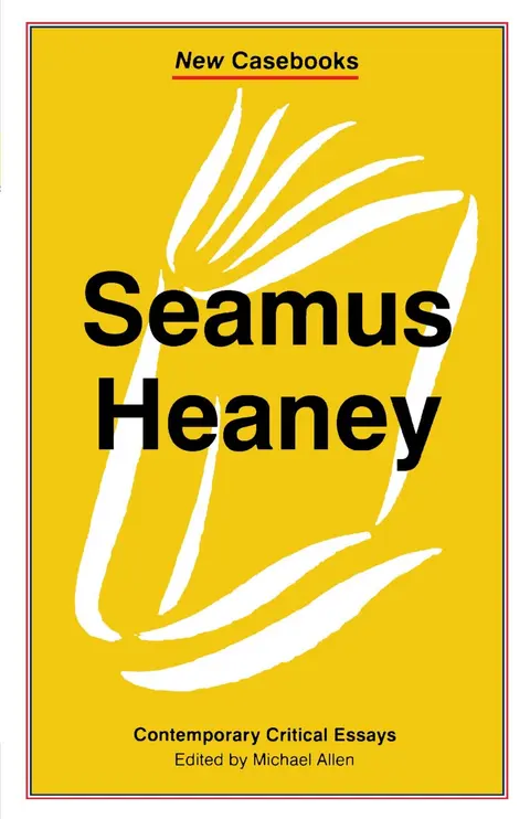 Cover of Seamus Heaney