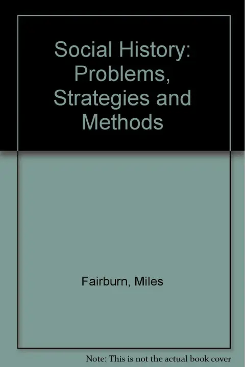 Cover of Social History