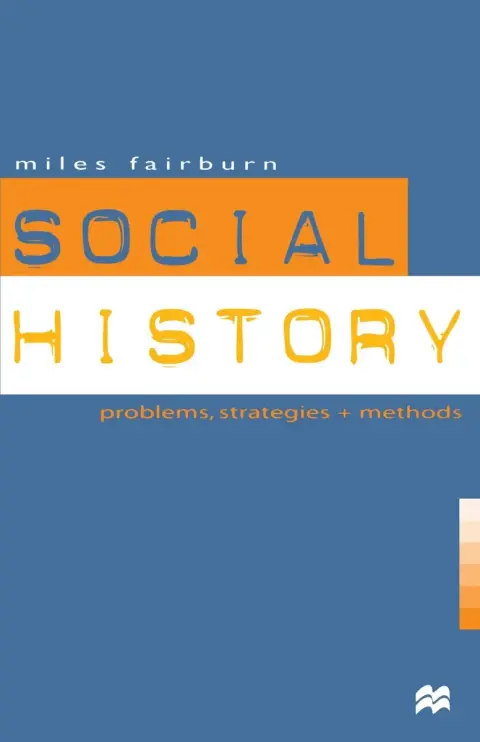 Cover of Social History