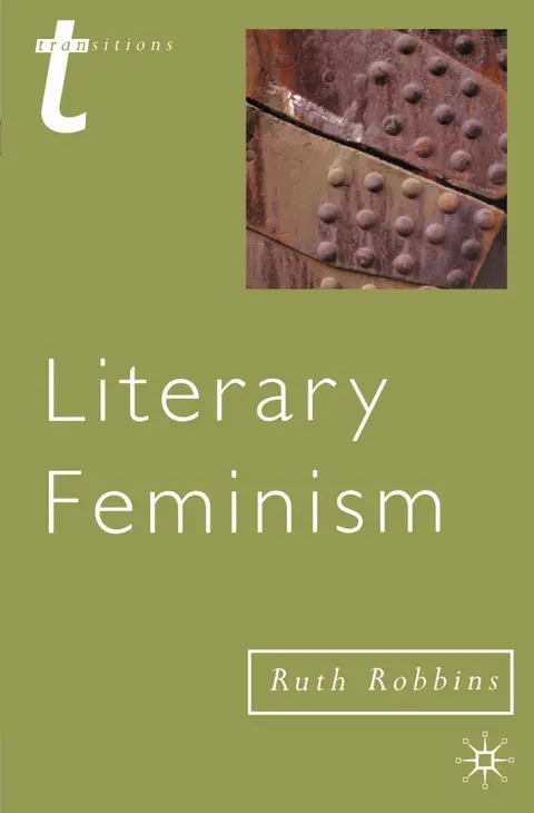 Cover of Literary Feminisms