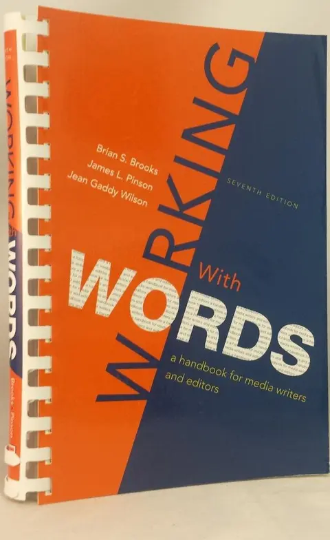 Cover of Working with Words