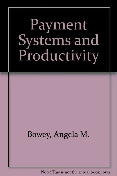 Cover of Payment Systems and Productivity