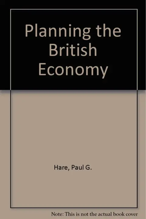 Cover of Planning the British Economy