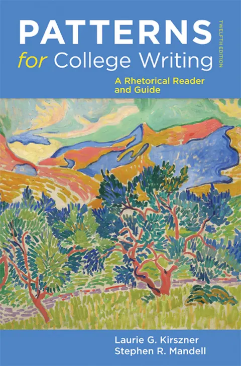 Cover of Patterns for College Writing