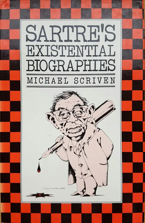 Cover of Sartre's Existential Biographies