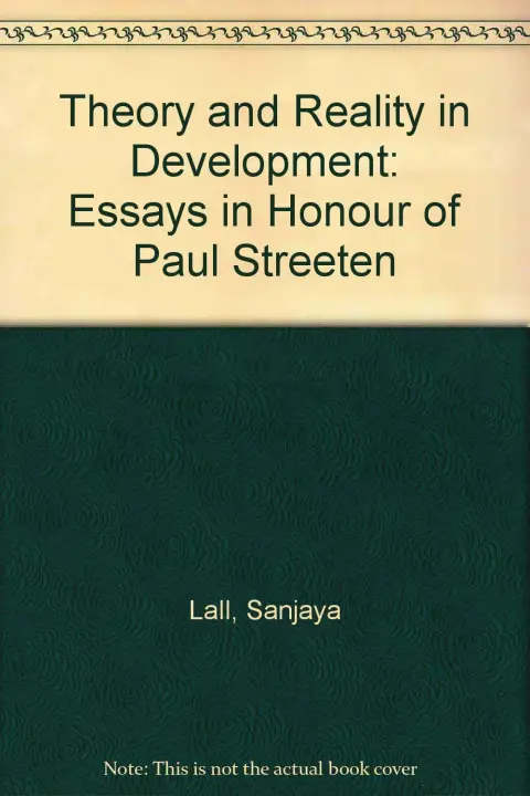Cover of Theory and Reality in Development