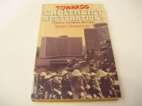 Cover of Towards Capitalist Restoration?