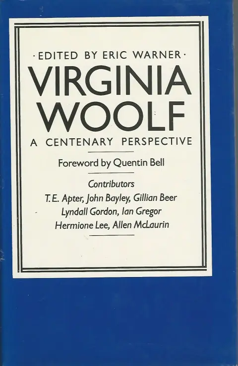 Cover of Virginia Woolf