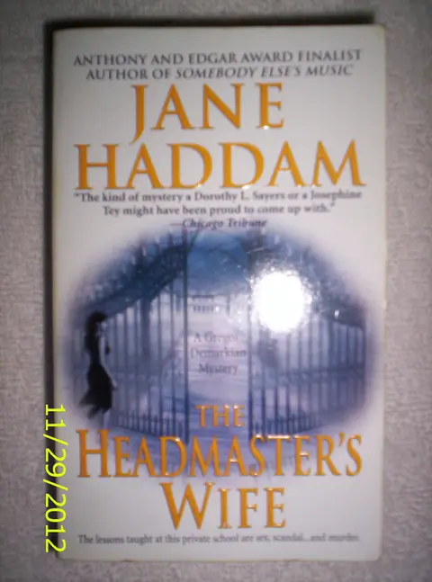 Cover of The Headmaster's Wife