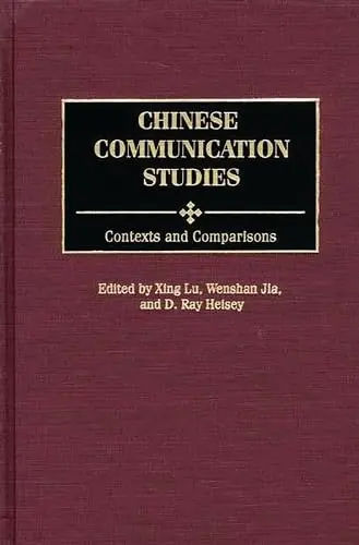Cover of Chinese Communication Studies