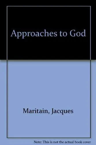 Cover of Approaches to God