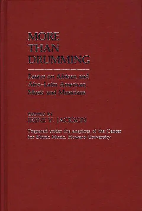 Cover of More Than Drumming
