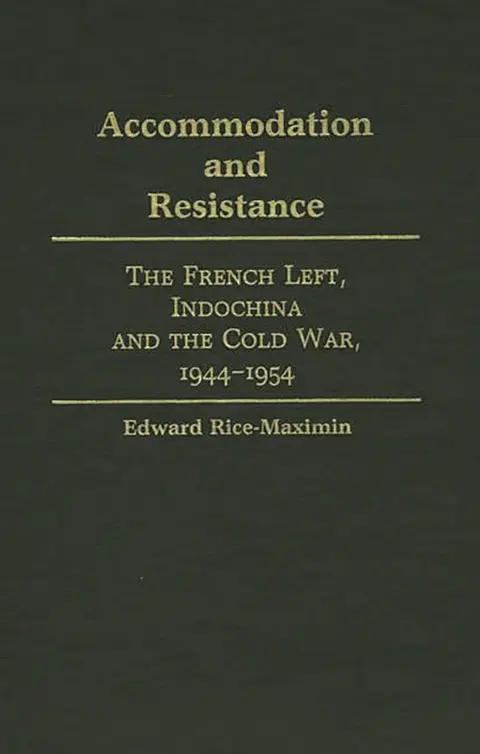 Cover of Accommodation and Resistance