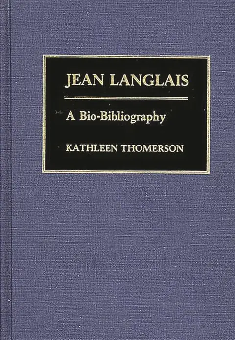 Cover of Jean Langlais