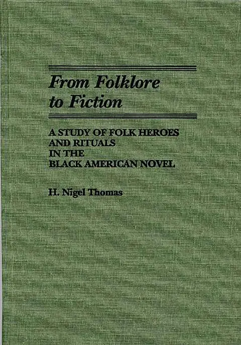 Cover of From Folklore to Fiction