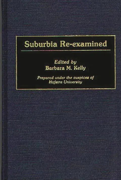 Cover of Suburbia Re-Examined