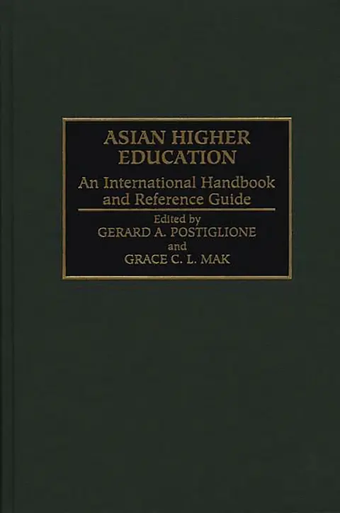 Cover of Asian Higher Education