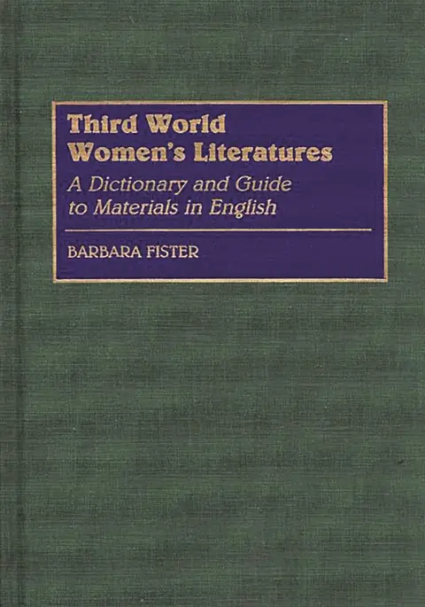 Cover of Third World Women's Literatures