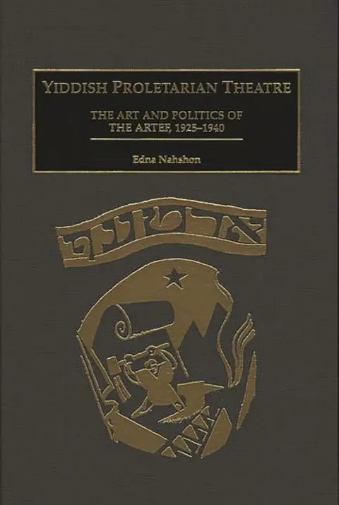 Cover of Yiddish Proletarian Theatre