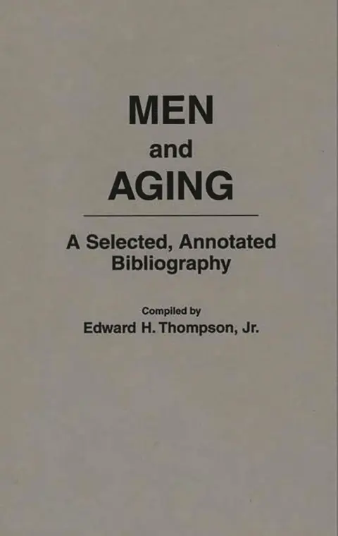 Cover of Men and Aging