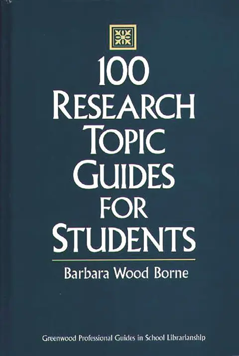 Cover of 100 Research Topic Guides for Students