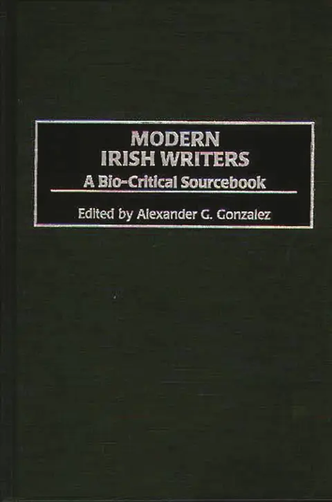 Cover of Modern Irish Writers