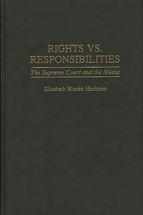 Cover of Rights Vs. Responsibilities