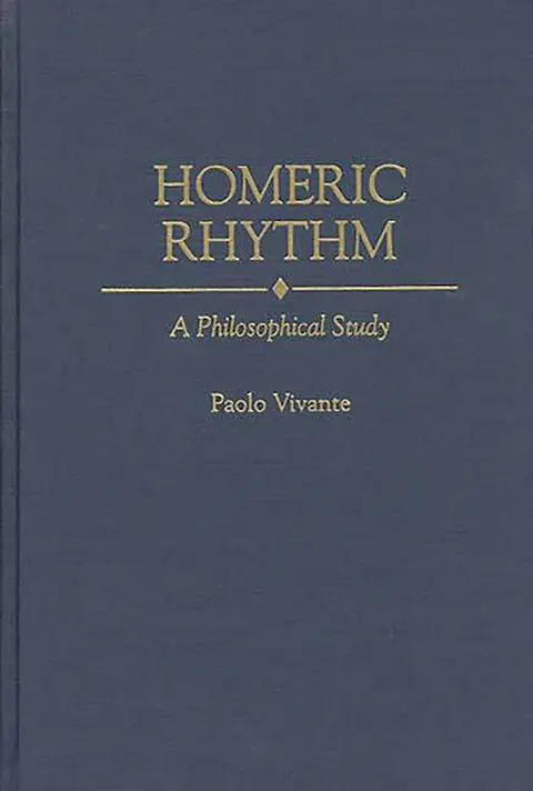 Cover of Homeric Rhythm