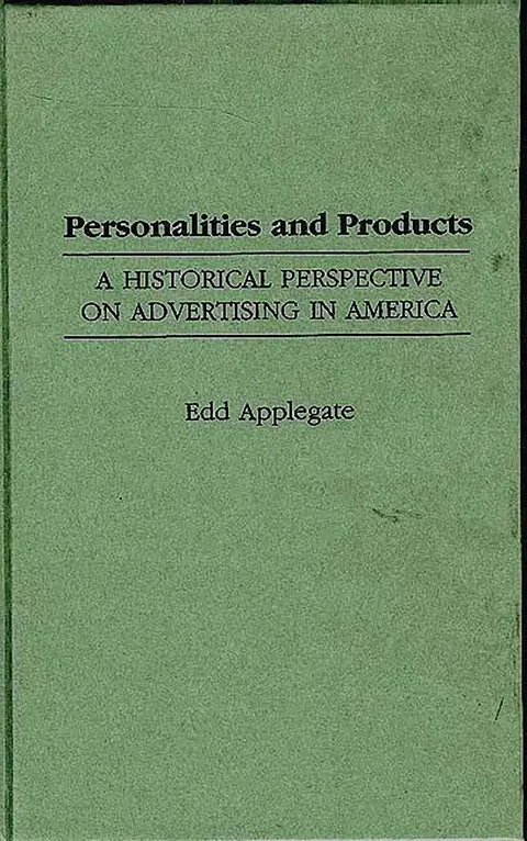 Cover of Personalities and Products