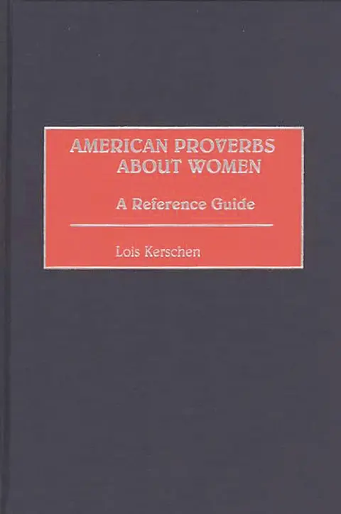 Cover of American Proverbs About Women