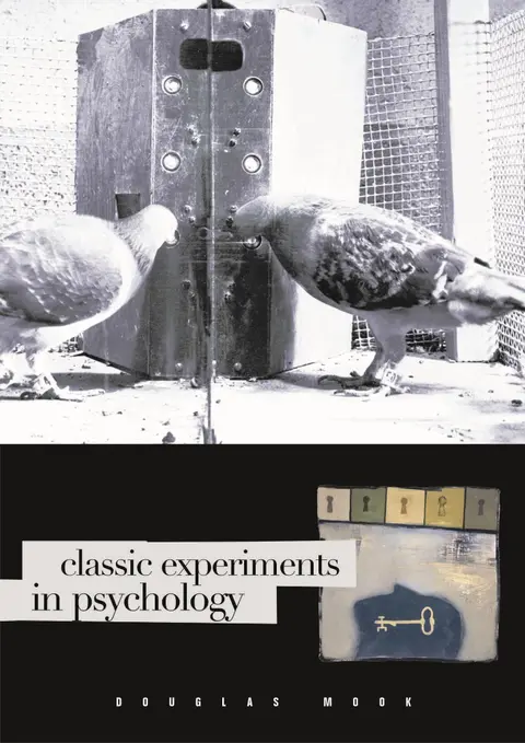 Cover of Classic Experiments in Psychology