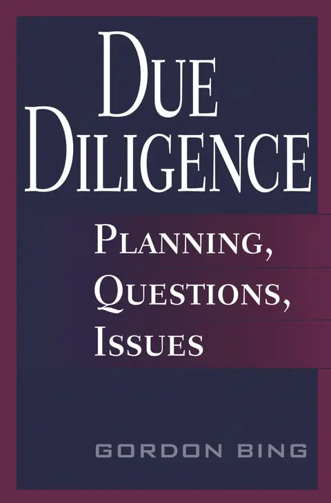 Cover of Due Diligence