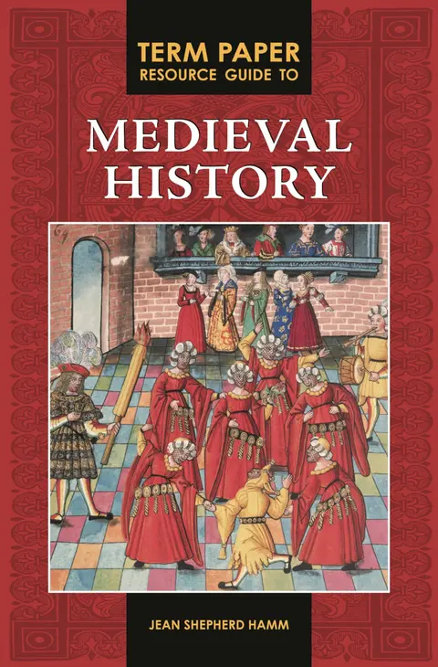 Cover of Term Paper Resource Guide to Medieval History
