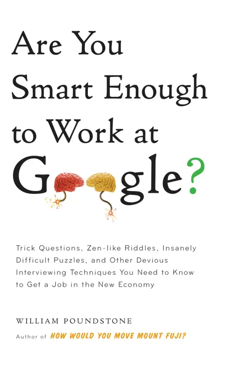 Cover of Are You Smart Enough to Work at Google?