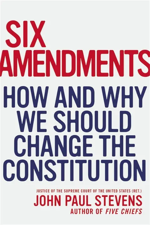 Cover of Six Amendments