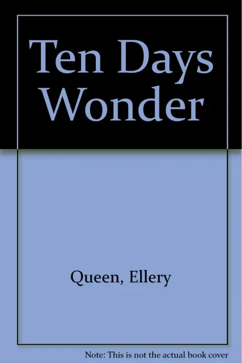 Cover of Ten Days Wonder
