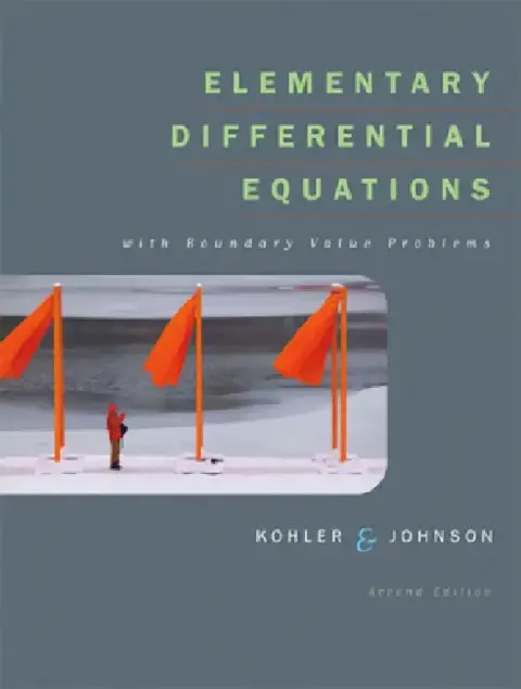 Cover of Elementary Differential Equations with Boundary Value Problems